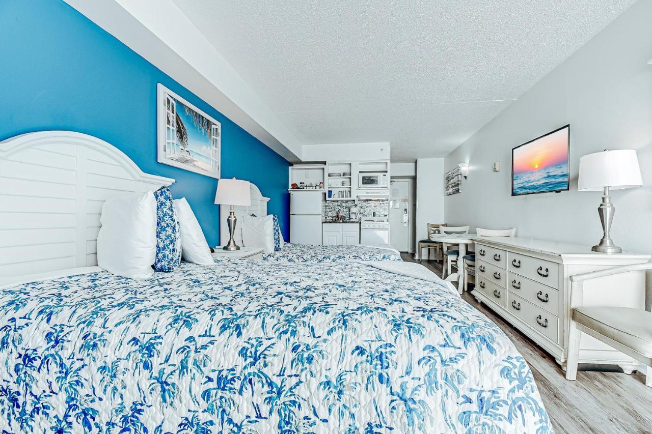 Ocean Front Comfy Condo W/Kitchen, Sleeps 4, Snowbird Paradise Миртл-Бич Экстерьер фото
